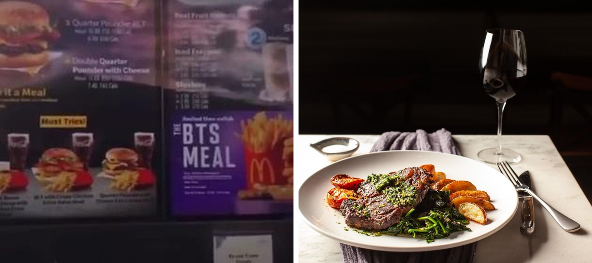 Tre Luna Bar and Kitchen Menu
